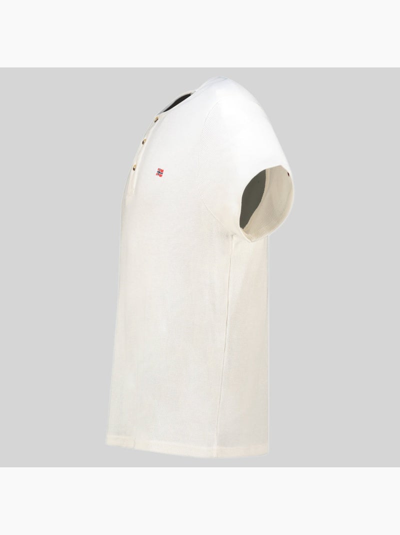 T-shirt jwaffle – geographical norway Bianco sporco - Kiabi
