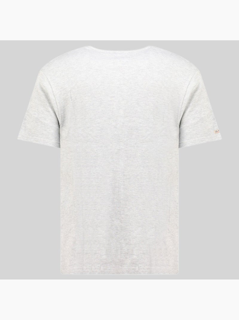 T-shirt jwaffle – geographical norway Grigio chiaro - Kiabi