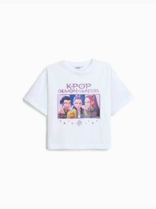 T-shirt 'k-pop demon hunters', mo fashion - Kiabi T-shirt 'k-pop demon hunters', mo fashion - Kiabi