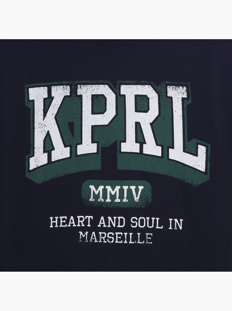 T-Shirt Kaporal da Bambino, Blu marino - Kiabi