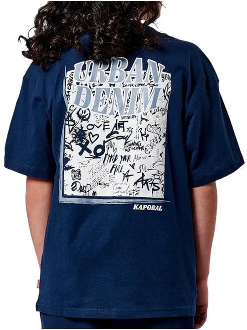 T-Shirt Kaporal da Bambino, Stile Marino - Kiabi