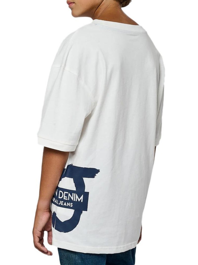 T-Shirt Kaporal da Ragazzo - Bianco - Kiabi