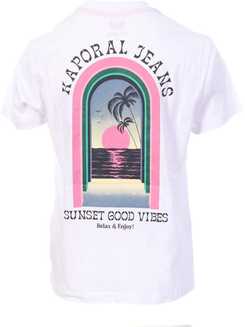 T-shirt Kaporal per Ragazzo Bianco - Kiabi
