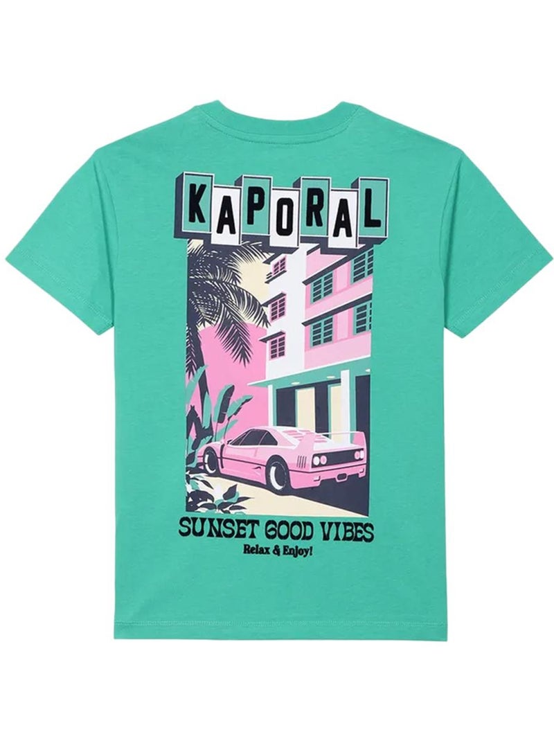 T-shirt Kaporal per Ragazzo Verde - Kiabi
