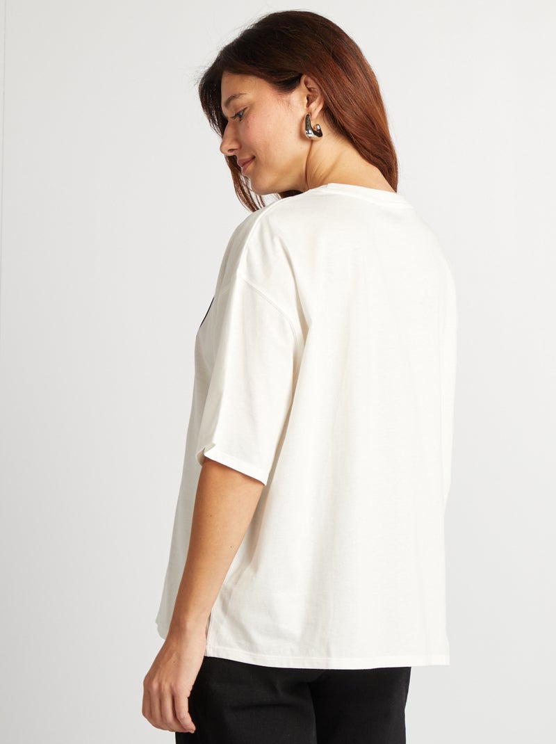 T-shirt 'Keith Haring' - 'San Valentino' BIANCO - Kiabi