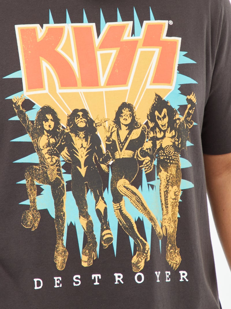 Abbigliamento Magliette Kiss Per Bambini Magliette Rock Band Kiss