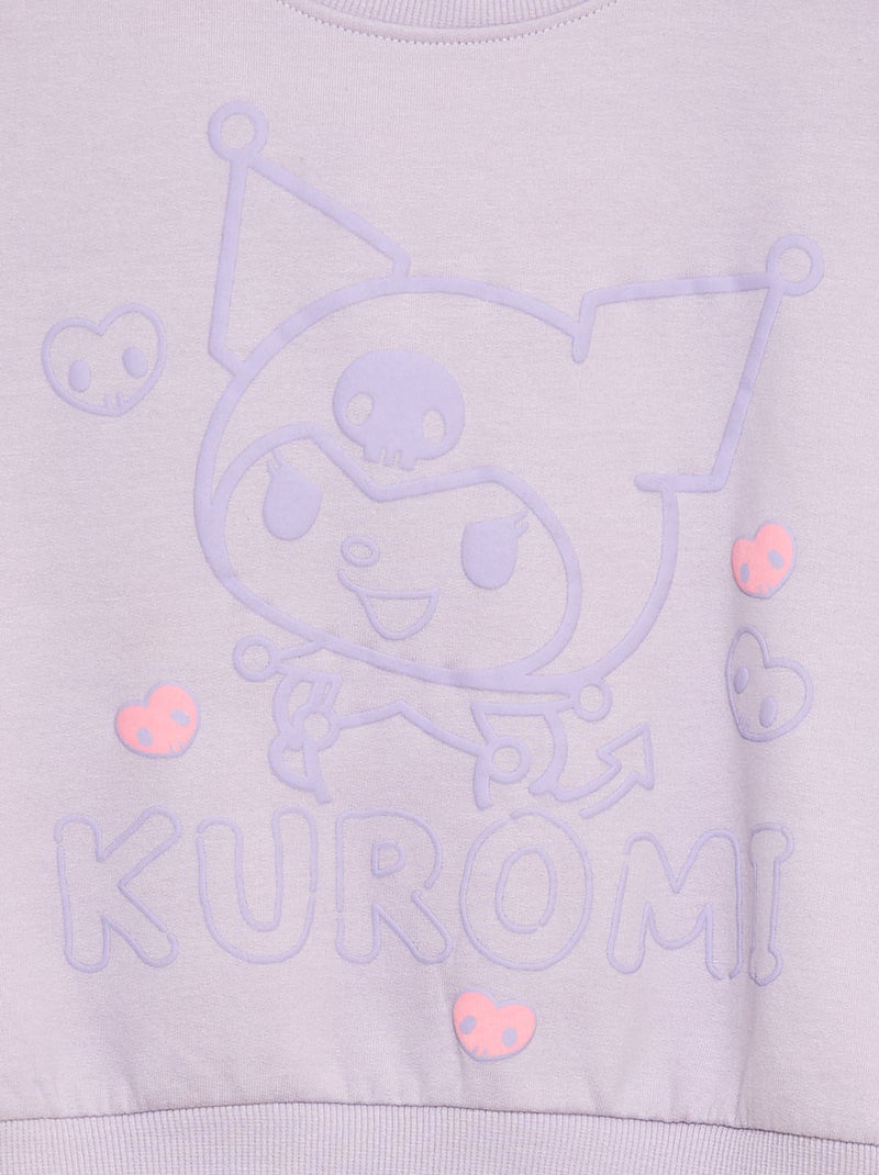T-shirt 'Kuromi' a maniche lunghe Rosa - Kiabi