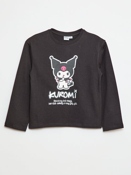 T-shirt 'Kuromi' 'Hello kitty & friends' in jersey di cotone - Kiabi