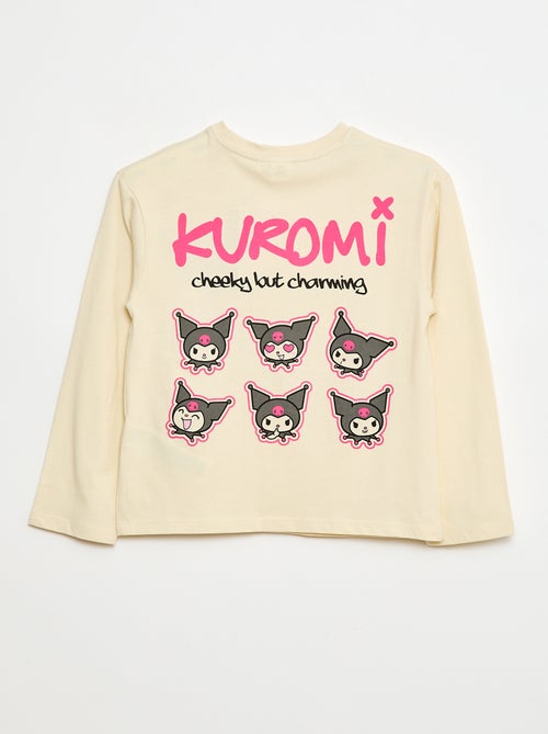 T-shirt 'Kuromi' 'Hellokitty&friends' in jersey di cotone - Kiabi