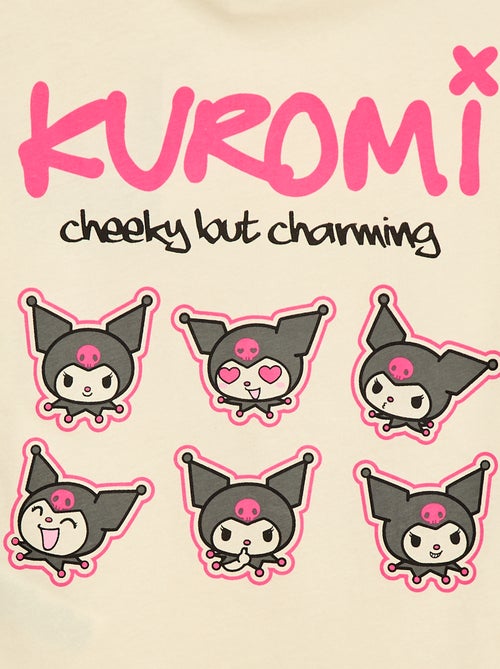 T-shirt 'Kuromi' 'Hellokitty&friends' in jersey di cotone - Kiabi