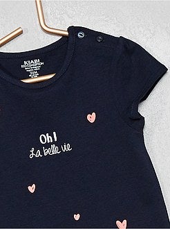 T-shirt 'la bella vita' - Kiabi