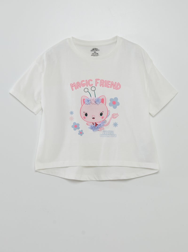 T-shirt 'La casa delle bambole di Gabby' BIANCO - Kiabi