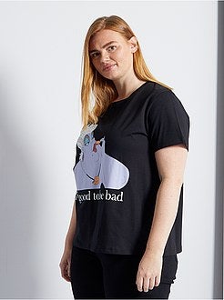 Taglie forti donna - T-shirt 'La Sirenetta' - Kiabi