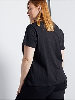 Taglie forti donna - T-shirt 'La Sirenetta' - Kiabi