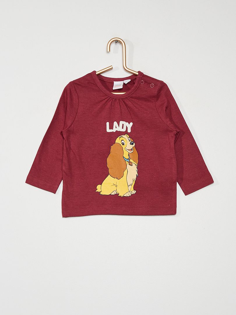 T-shirt 'Lady' di Disney bordeaux - Kiabi