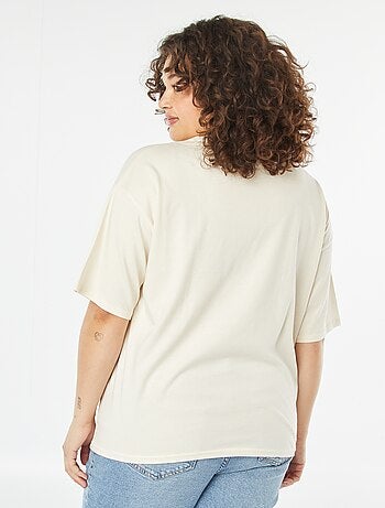 T-shirt larga 'Stitch'