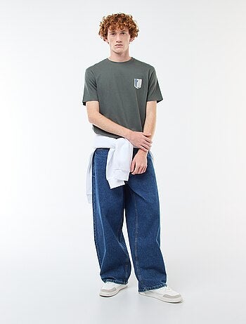 T-shirt 'L'attacco dei giganti' in cotone