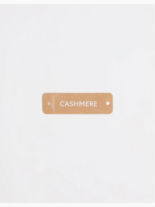 T-shirt lavorata a maglia con cashmere, MO Fashion - Kiabi