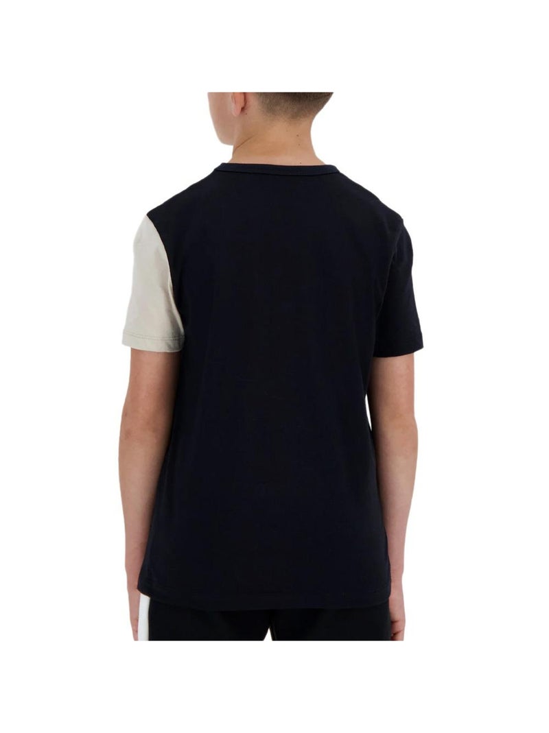 T-Shirt Le Coq Sportif per Ragazzo Nero - Kiabi