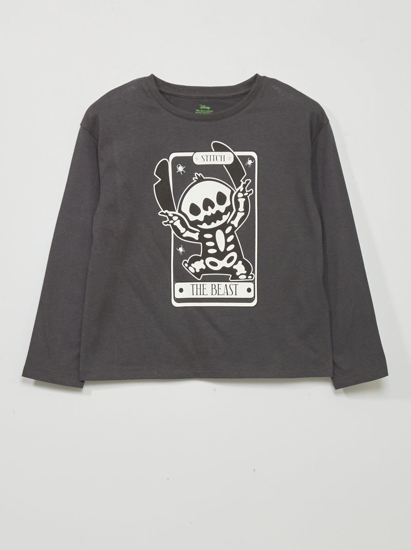 T-shirt 'Lilo e Stitch' di 'Disney' - Halloween Grigio - Kiabi