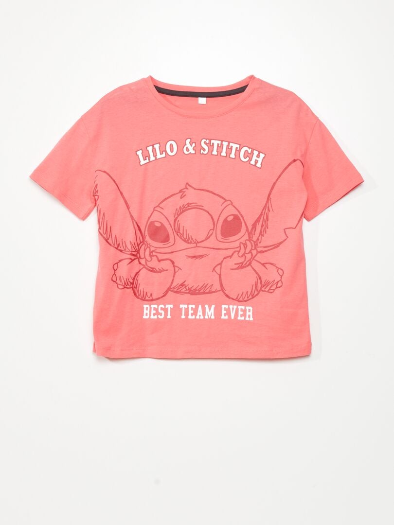 T-shirt 'Lilo e Stitch' di 'Disney' - Rosa - Kiabi - 3.00€