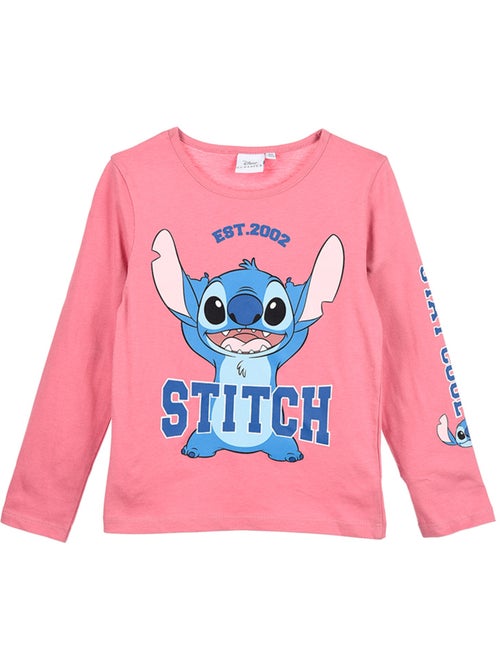 T-shirt lilo & stitch rosa bambina | licenza ufficiale - Kiabi T-shirt lilo & stitch rosa bambina | licenza ufficiale - Kiabi