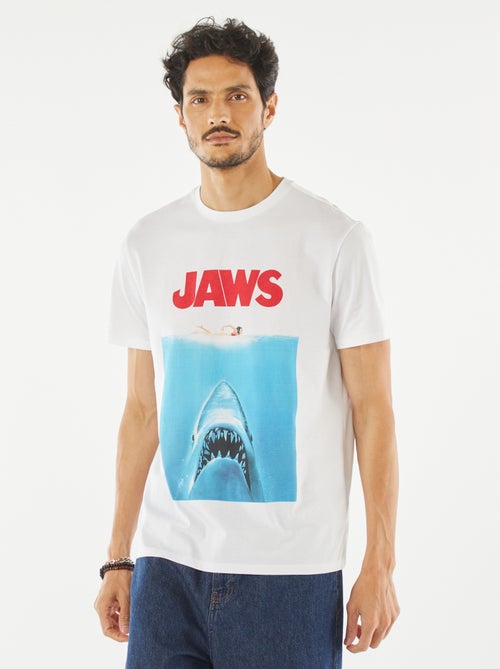 T-shirt 'Lo Squalo' 'I denti del mare' a maniche corte - Kiabi