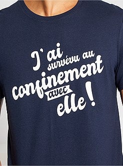 T-shirt 'lockdown' eco-sostenibile - Kiabi