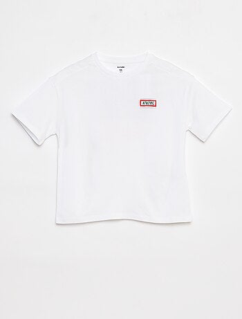 T-shirt loose fit a maniche corte