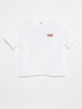 T-shirt loose fit a maniche corte