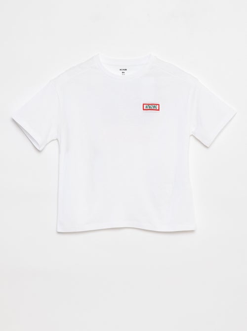 T-shirt loose fit a maniche corte - Kiabi