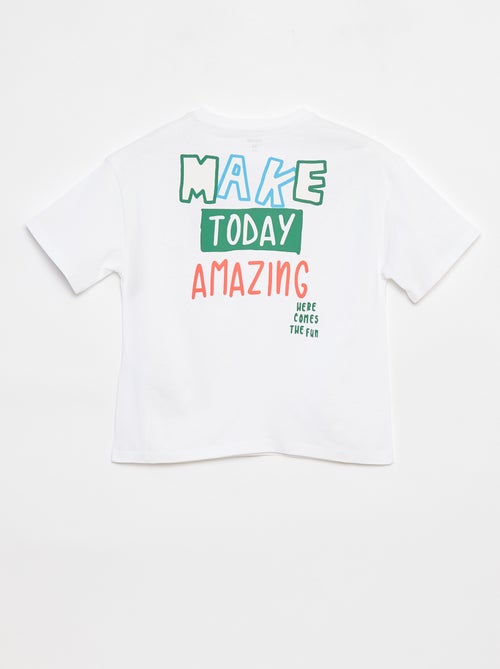 T-shirt loose fit a maniche corte - Kiabi