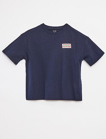 T-shirt loose fit a maniche corte