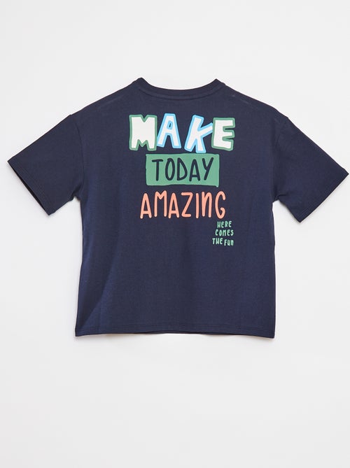 T-shirt loose fit a maniche corte - Kiabi