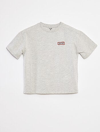 T-shirt loose fit a maniche corte