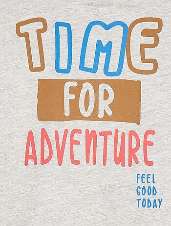 T-shirt loose fit a maniche corte