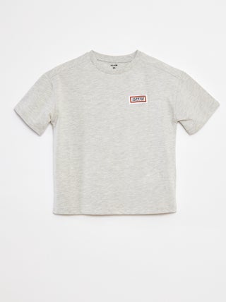 T-shirt loose fit a maniche corte