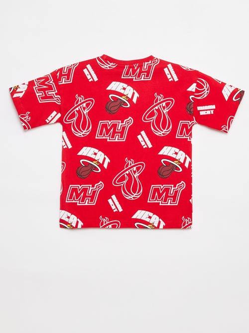 T-shirt loose fit a maniche corte 'NBA' - Kiabi