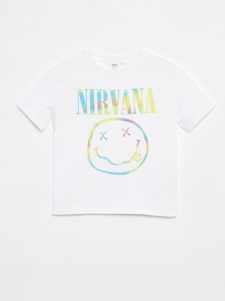 T-shirt loose fit a maniche corte 'Nirvana'