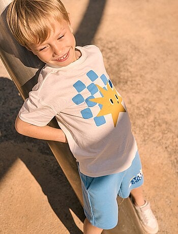 T-shirt loose fit con decorazione - Graphik Edition