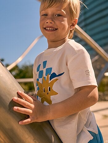 T-shirt loose fit con decorazione - Graphik Edition