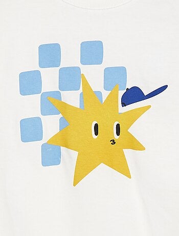 T-shirt loose fit con decorazione - Graphik Edition