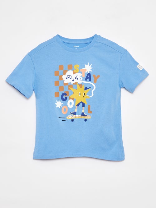 T-shirt loose fit con decorazione - Graphik Edition - Kiabi