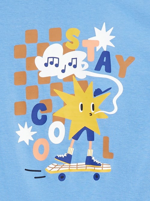 T-shirt loose fit con decorazione - Graphik Edition - Kiabi