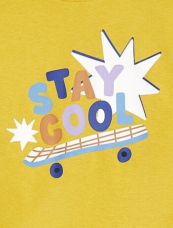 T-shirt loose fit con decorazione - Graphik Edition