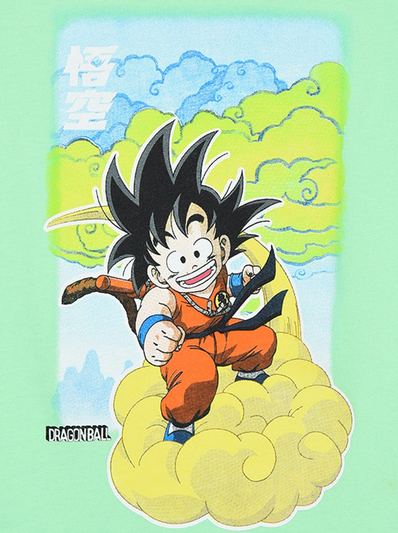 T-shirt loose fit 'Dragon Ball Z' verde - Kiabi