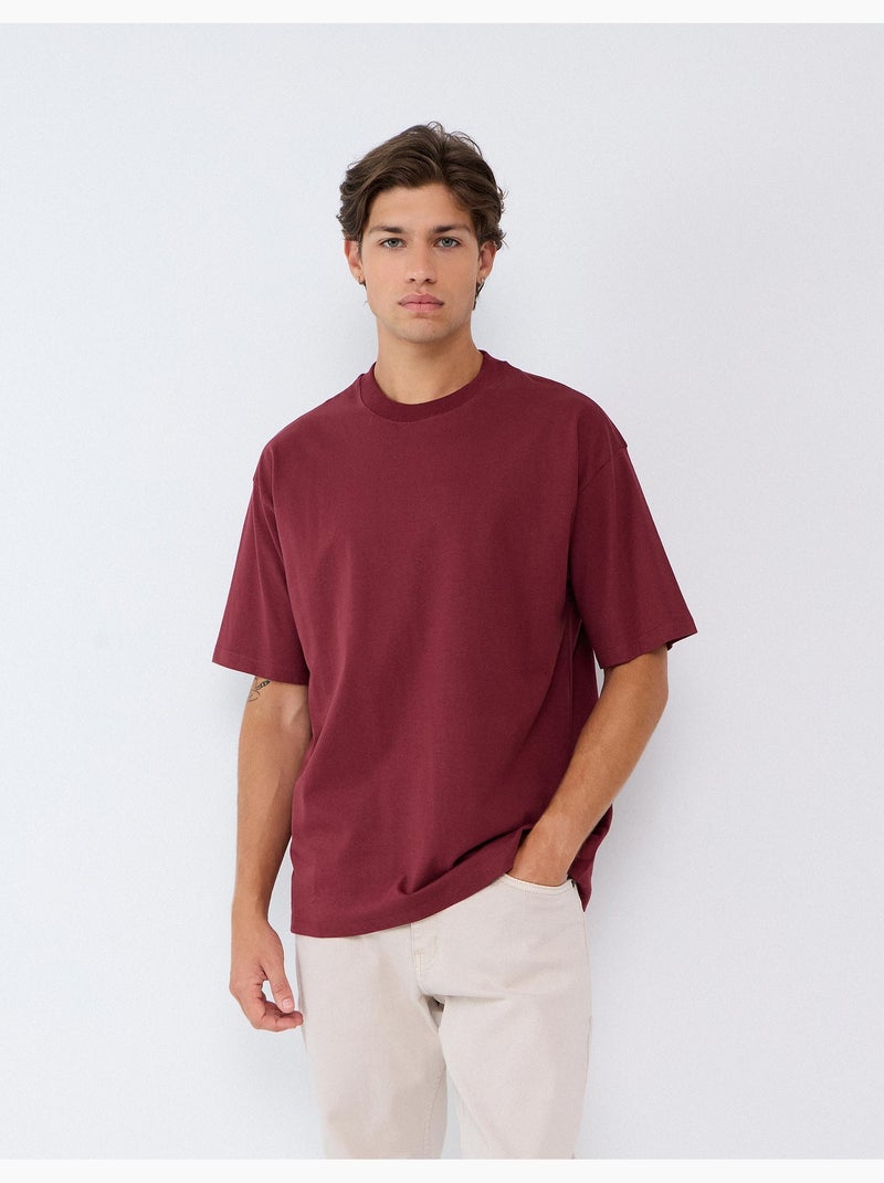 T-shirt 'loose fit', mo fashion Marrone - Kiabi