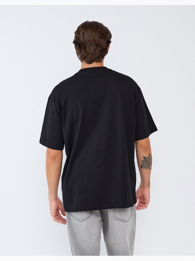 T-shirt 'loose fit', mo fashion Nero - Kiabi