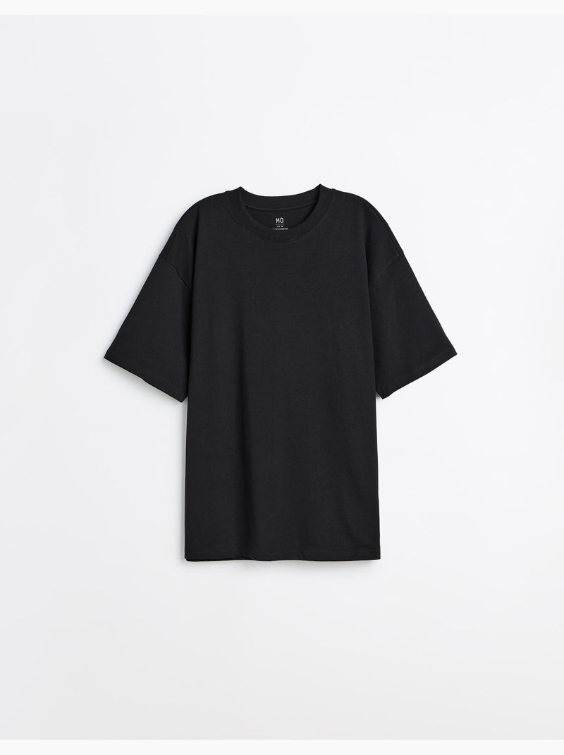 T-shirt 'loose fit', mo fashion Nero - Kiabi