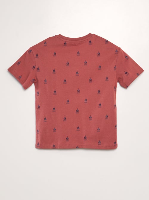 T-shirt loose fit stampata - Kiabi